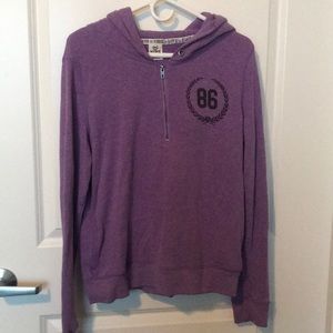 Victoria’s Secret/Pink Purple Quarter Zip